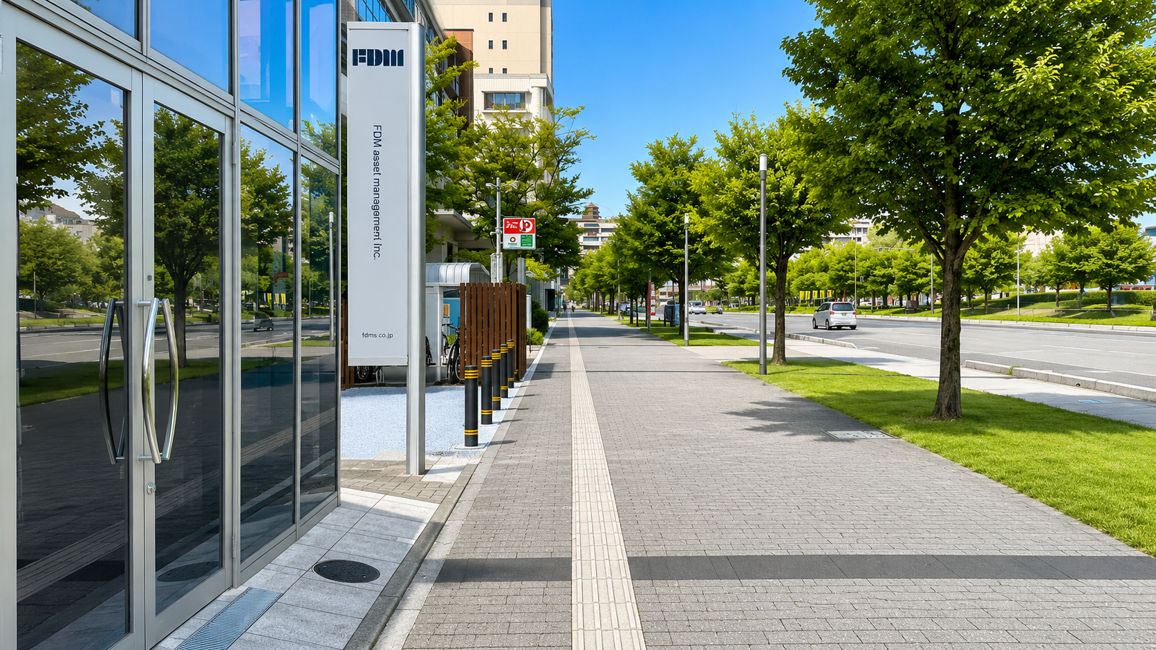 院までの道のり